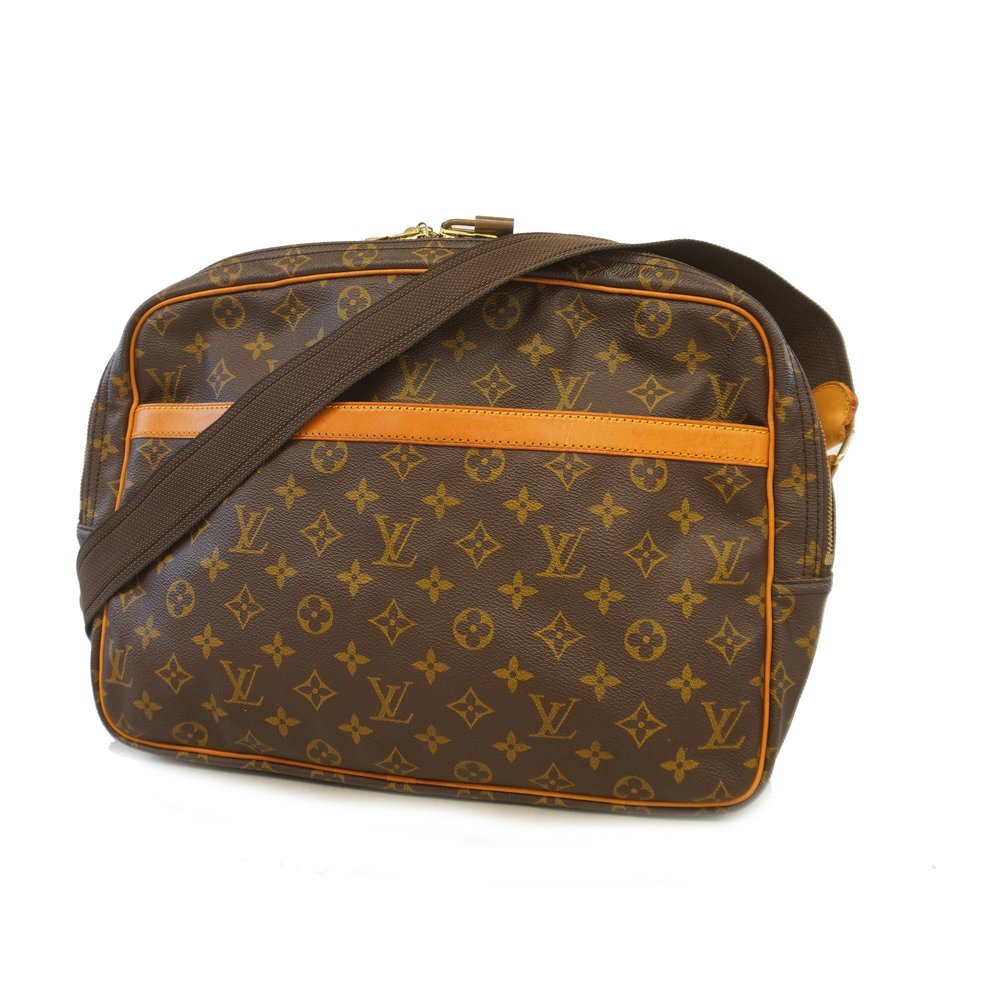 Auth Louis Vuitton Monogram Reporter GM M45252 Women's Shoulder Bag